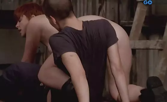 Horny Hairy Cunts Delighted by StrapOn Dildos and Lesbian Pleasure